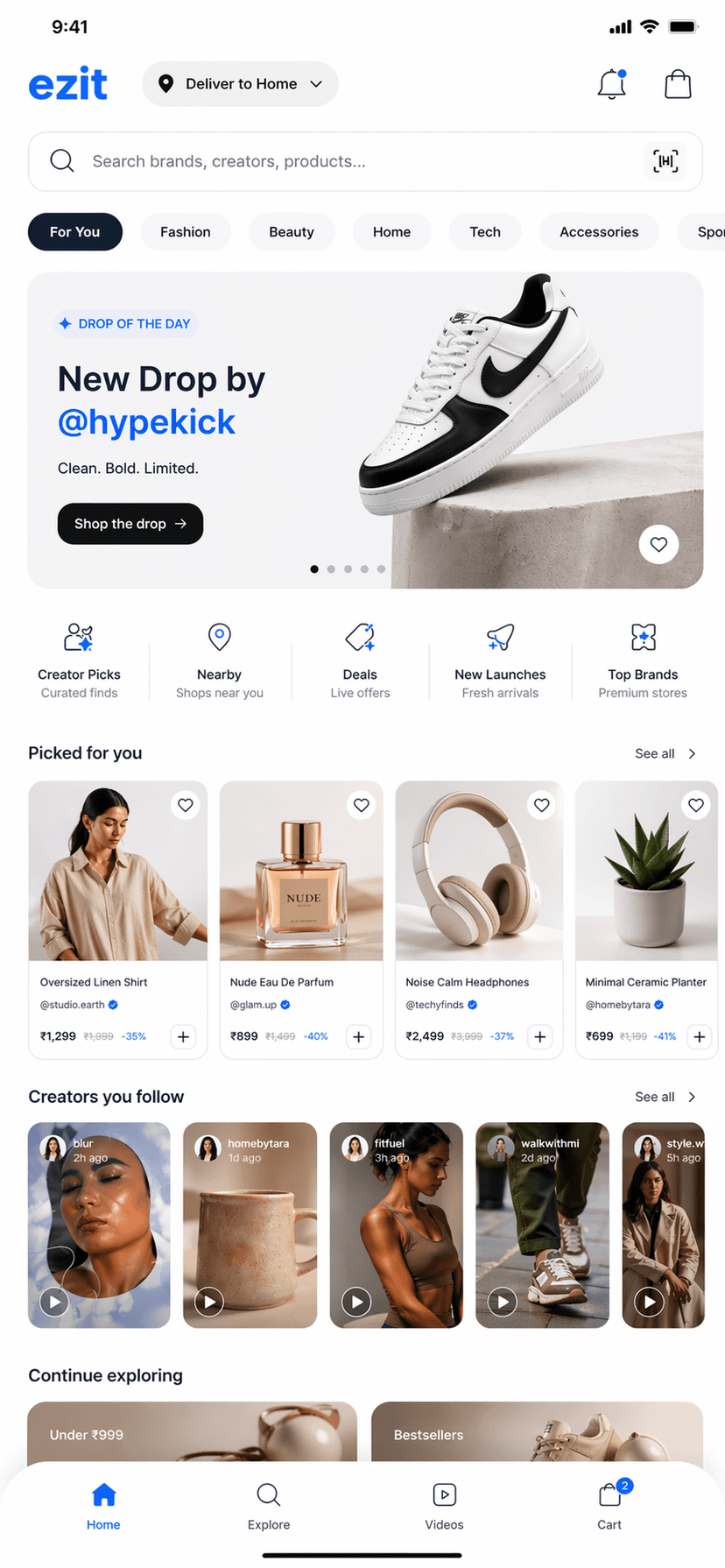 ezit app home